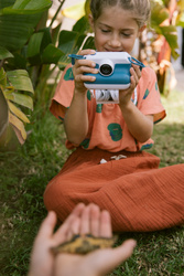 Kidywolf - K-PRINT - camera, thermal printer, blue