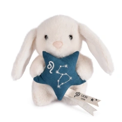 DOUDOU – DOUDOU ASTRO plush rabbit with zodiac sign, Doudou et Compagnie, 12 cm, Leo