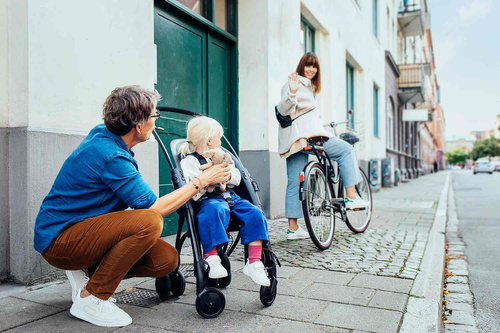 PåHoj - bike seat & stroller