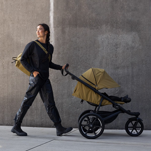 THULE - Urban Glide 3 + bassinet, black on black - SET