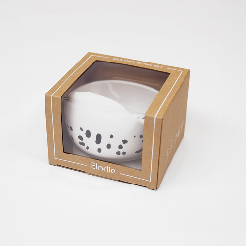 Elodie Details - Silicone Bowl Set - Dalmatian Dots