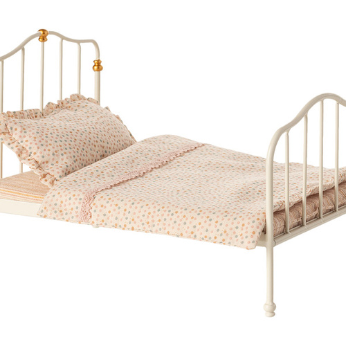 MAILEG - Vintage single bed - Off white