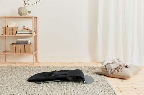 BABYBJÖRN - Bouncer Bliss WOVEN, Black