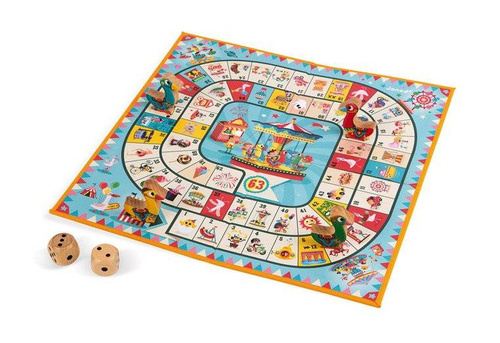 Janod: race-game: goose on the merry-go-round