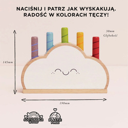 Le Toy Van – Rainbow Cloud, Wooden
