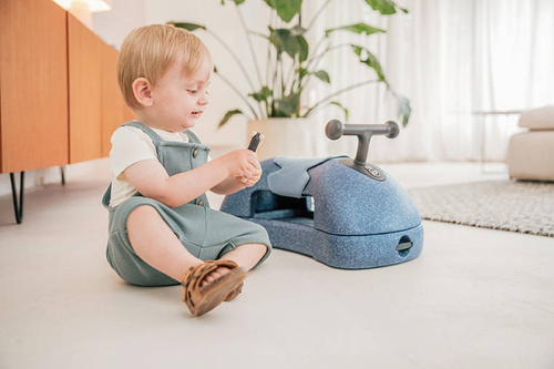 SCOOTANDRIDE - My First Ewolucyjny jeździk pchacz 3w1 6 m+ Steel