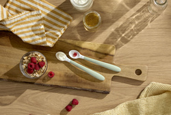BABYBJÖRN - Baby feeding spoon, 2-pack, Powder Green