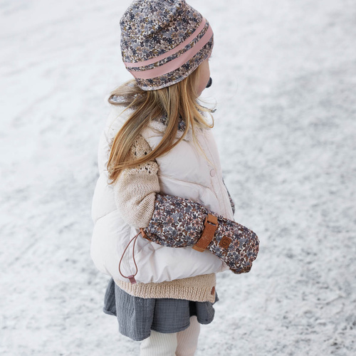 Elodie Details - Winter Beanie - Blue Garden- 6-12 months