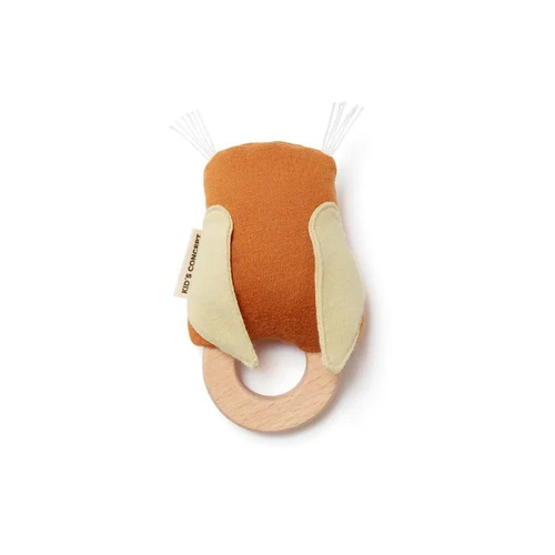 Kid's Concept -  EDVIN Rattle owl, rust