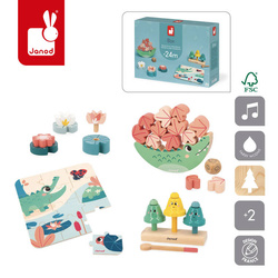Janod - Set of educational toys Box 24 months