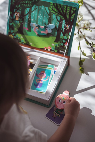 Janod - Magnetic puzzle World of fairy tales Magnetibook