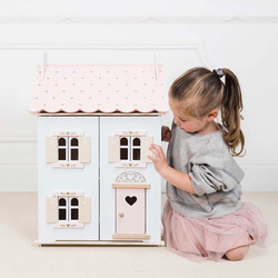 Le Toy Van - Rose Heart Wooden Dollhouse