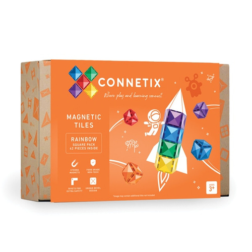CONNETIX - 42 Piece Square Pack