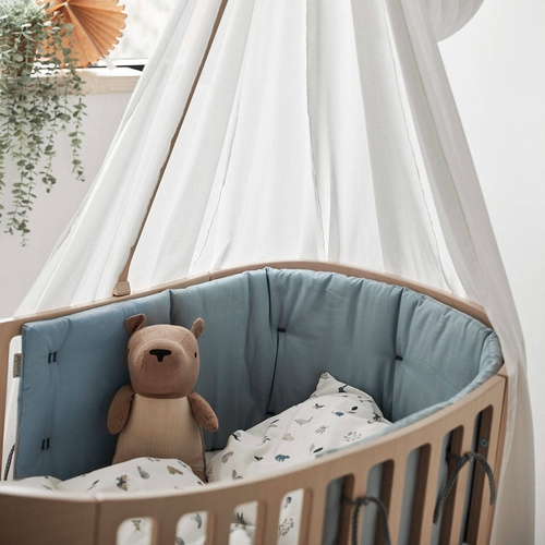 LEANDER - bumper for CLASSIC™ Baby Cot, dusty blue