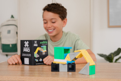 CONNETIX – Magnetic Tiles PRO Build It 4 Ways Vehicles Pack - 30 pieces