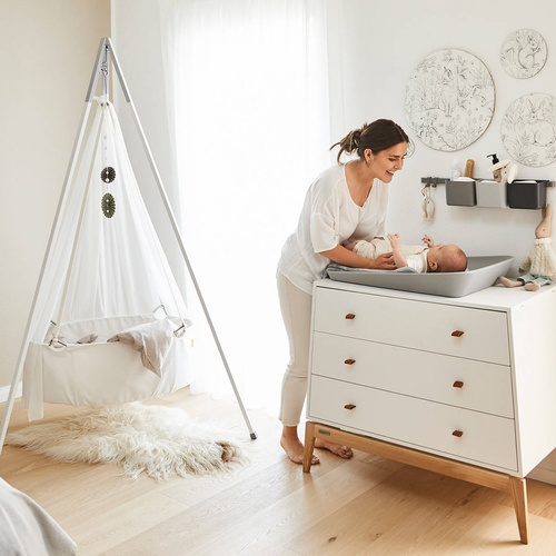 LEANDER - MATTY™ changing mat, pearl grey