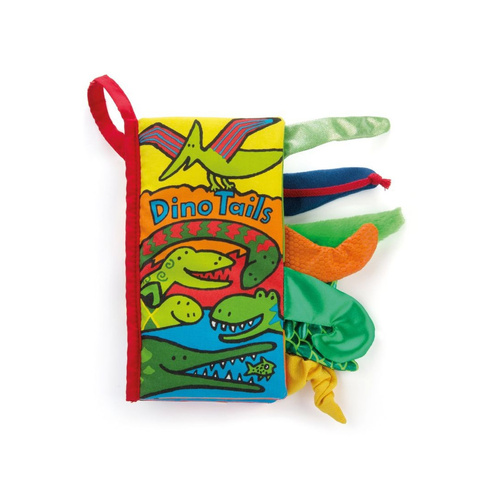 Jellycat – Sensory Book for Children “Dino Tails”