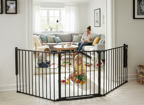 BabyDan - Flex StepFree L safety gate, black