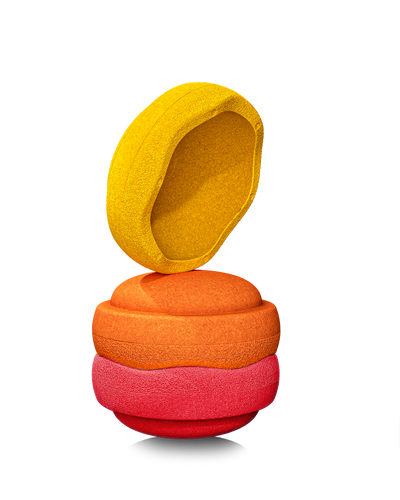 STAPELSTEIN – Original Sensory Play Disc, Warm Classic