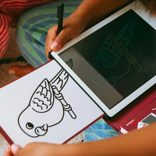 Kidywolf – illuminated drawing tablet KIDYDRAW MINI, pets