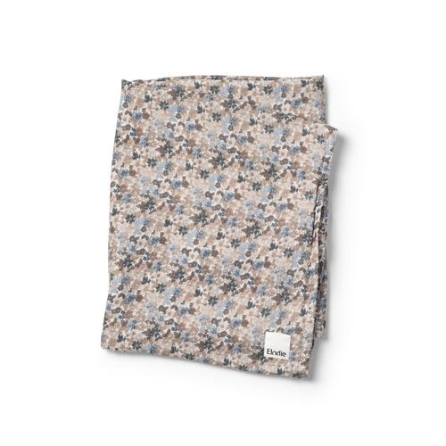 Elodie Details - Crincled Blanket - Blue Garden Light