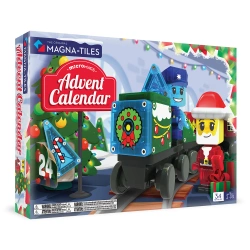 MAGNA-TILES Magnetic Tiles Advent Calendar – 34 pieces