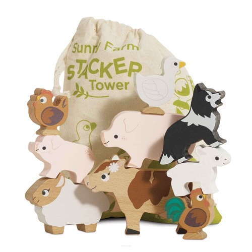 Le Toy Van – Wooden Farm Animal Figures