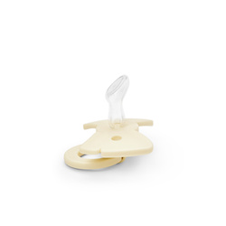 ELODIE DETAILS - Binky Bow Silicone 0-6 months, oat white